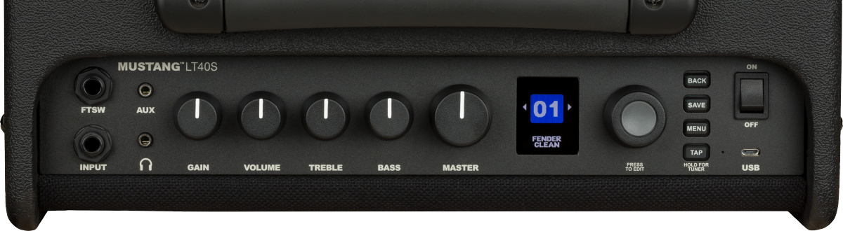 Fender Mustang LT40S - Control Panel