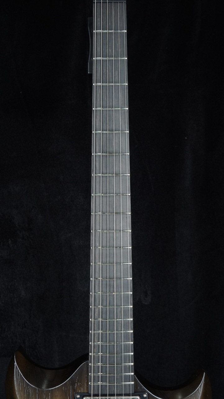 Dunable USA Minotaur - Black Limba - Tobacco Burst - Fretboard