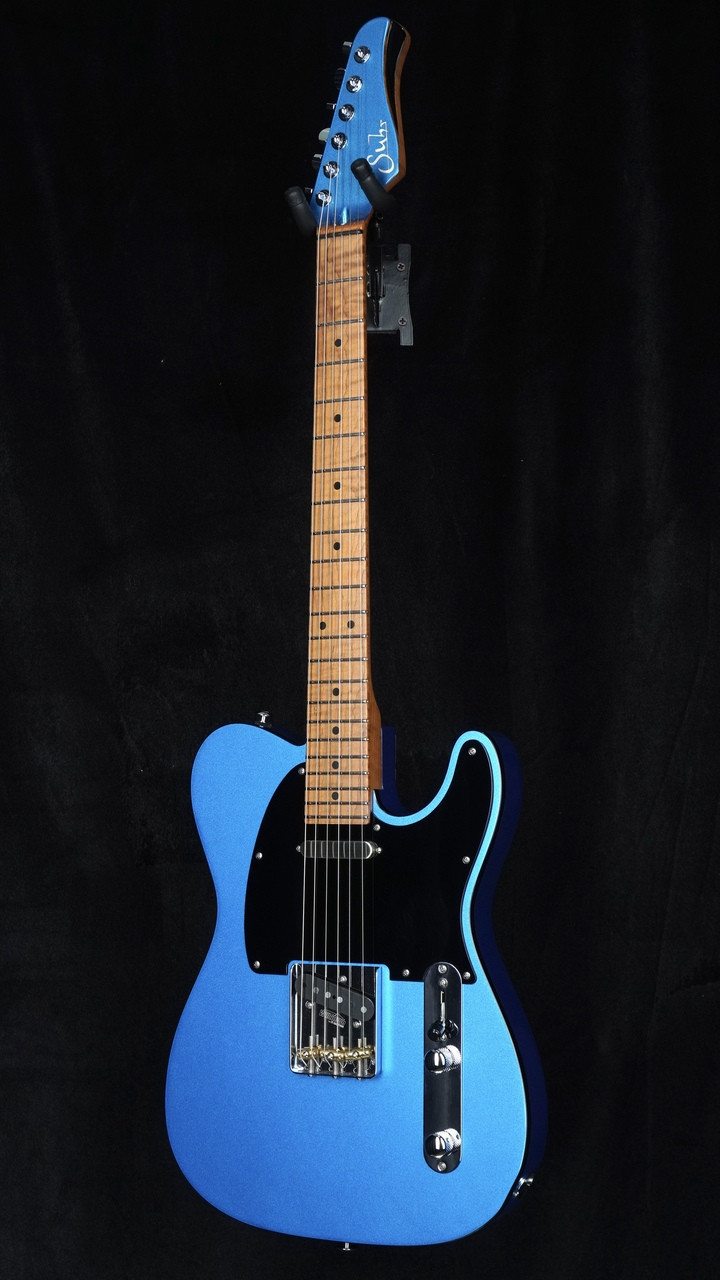 Preowned Suhr Custom Classic T - Lake Placid Blue - Whole angle