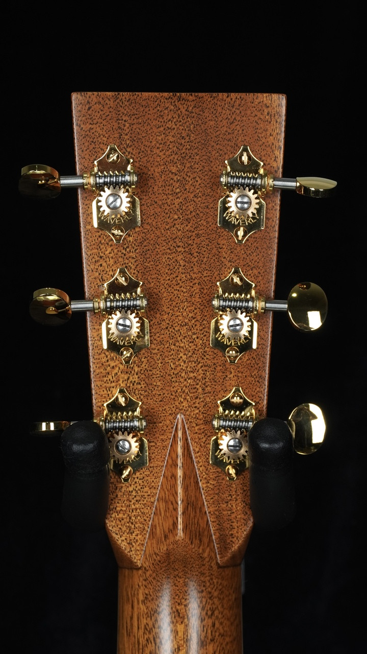Martin Custom Shop Dreadnought - Adirondack Spruce & Cocobolo - Style 41 Pearl Headstock Back