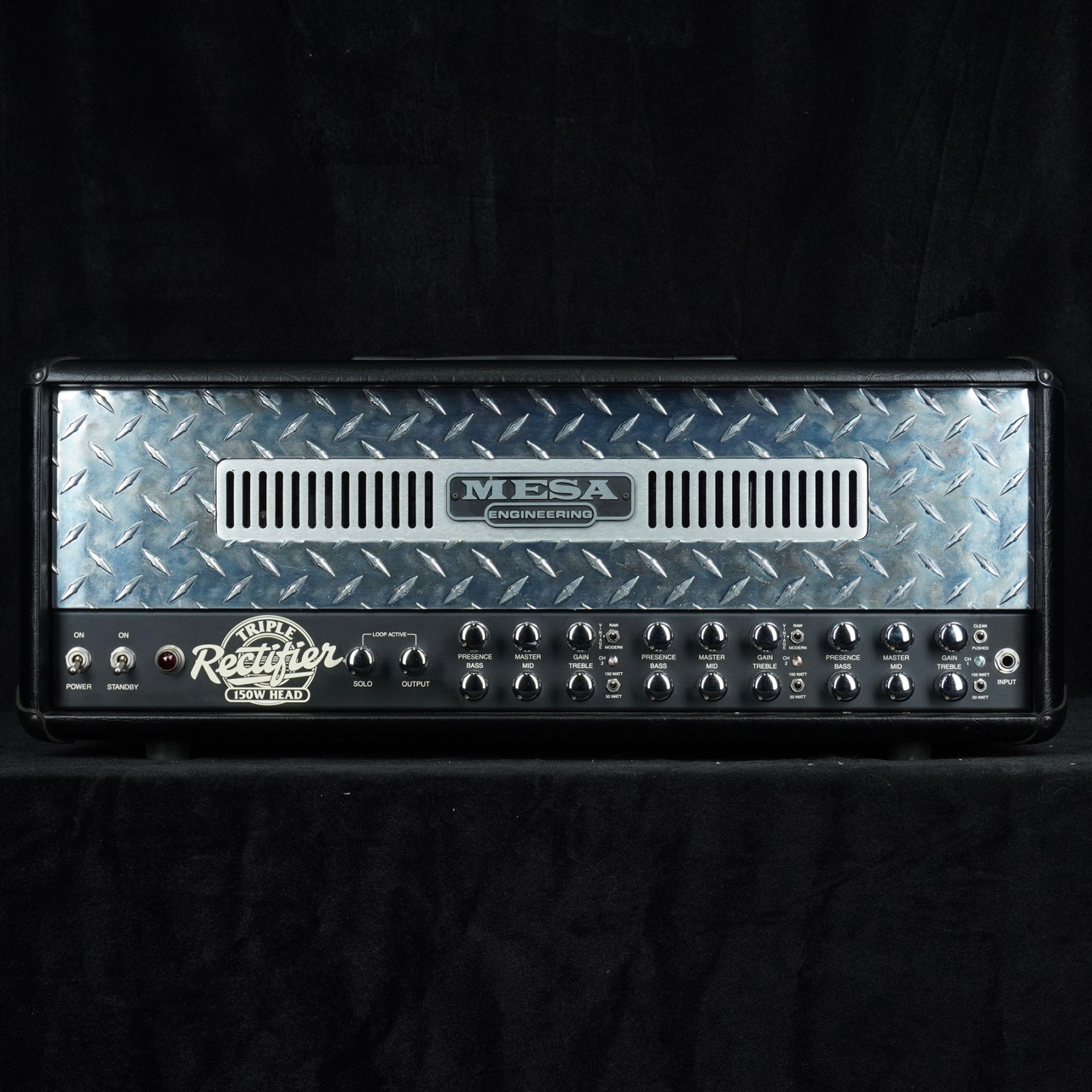 Preowned Mesa Boogie Triple Rectifier Multi-Watt Head - Front