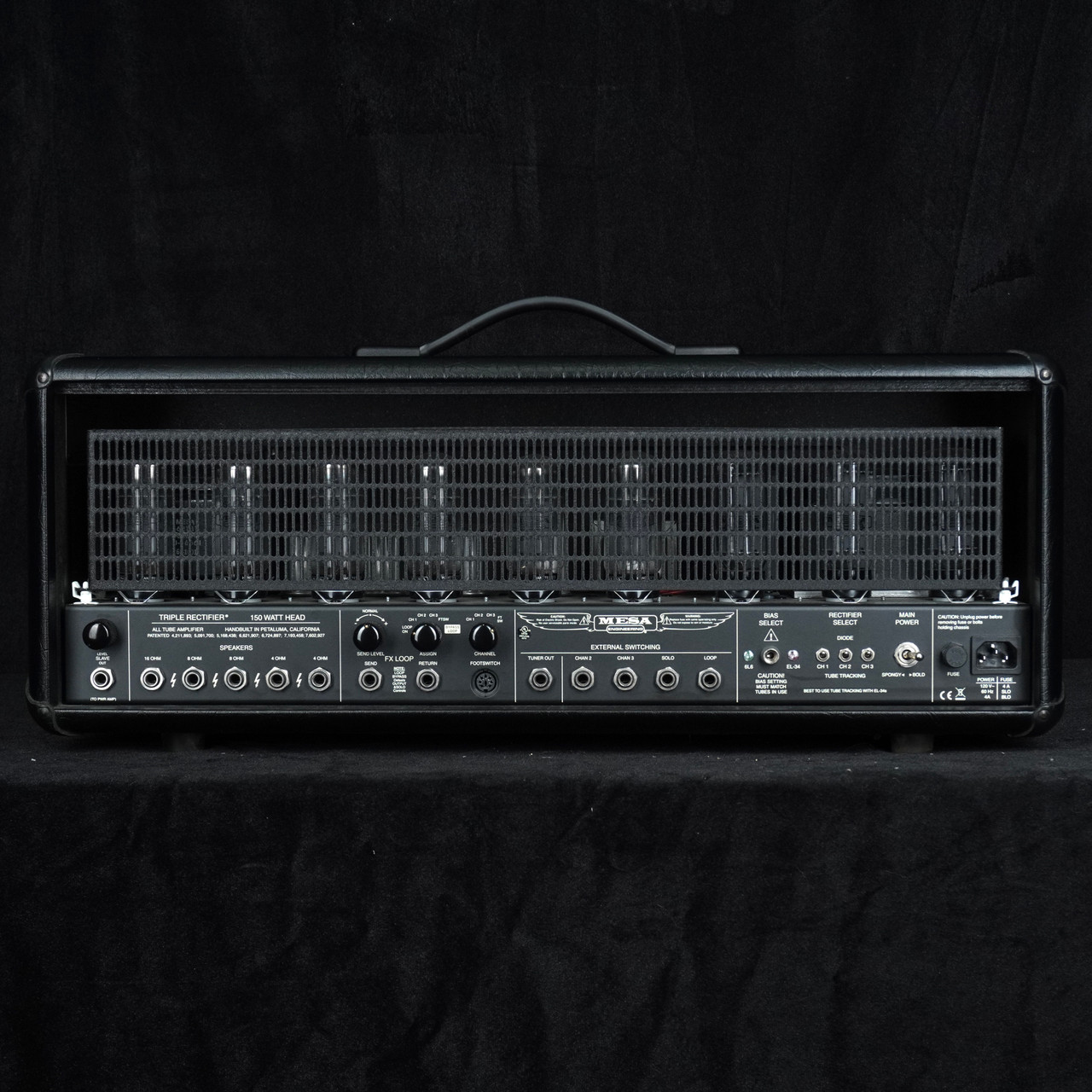 Preowned Mesa Boogie Triple Rectifier Multi-Watt Head - Back