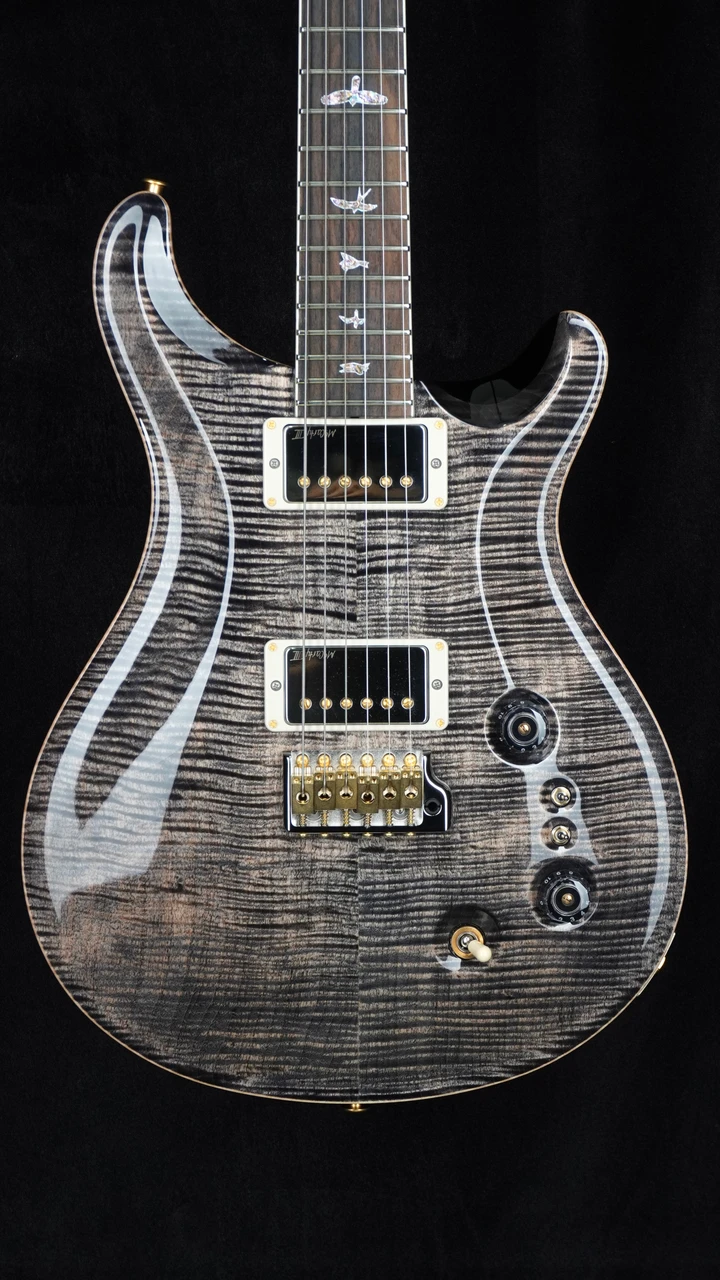 PRS Signature Dealer Exclusive McCarty Tremolo with 408 Switching in Charcoal with Black Back - Close