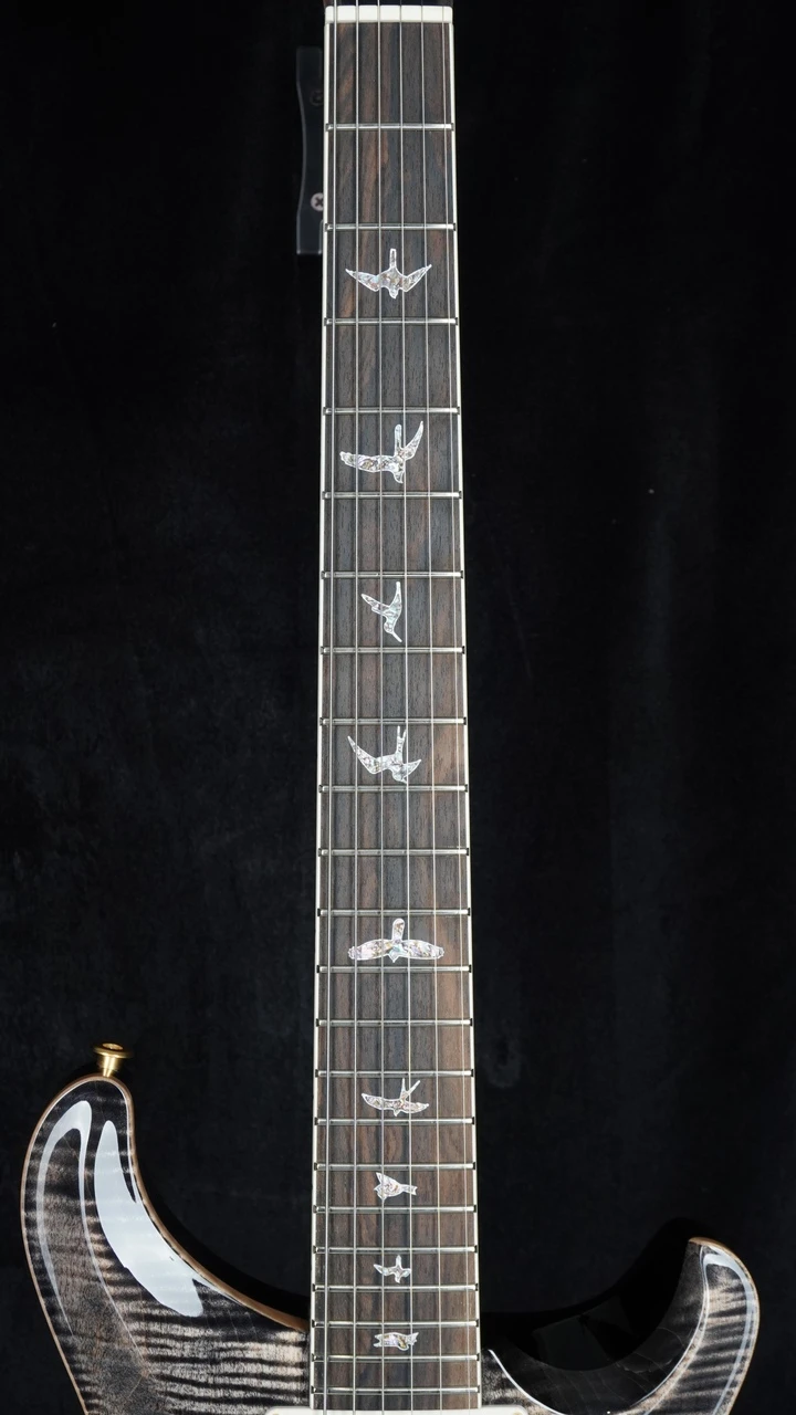 PRS Signature Dealer Exclusive McCarty Tremolo with 408 Switching in Charcoal with Black Back - Fretboard