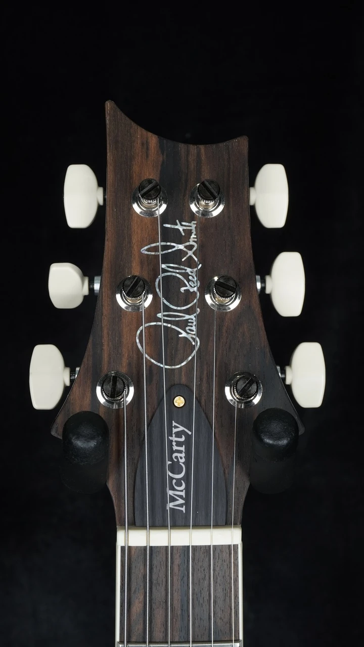 PRS Signature Dealer Exclusive McCarty Tremolo with 408 Switching in Charcoal with Black Back - Headstock
