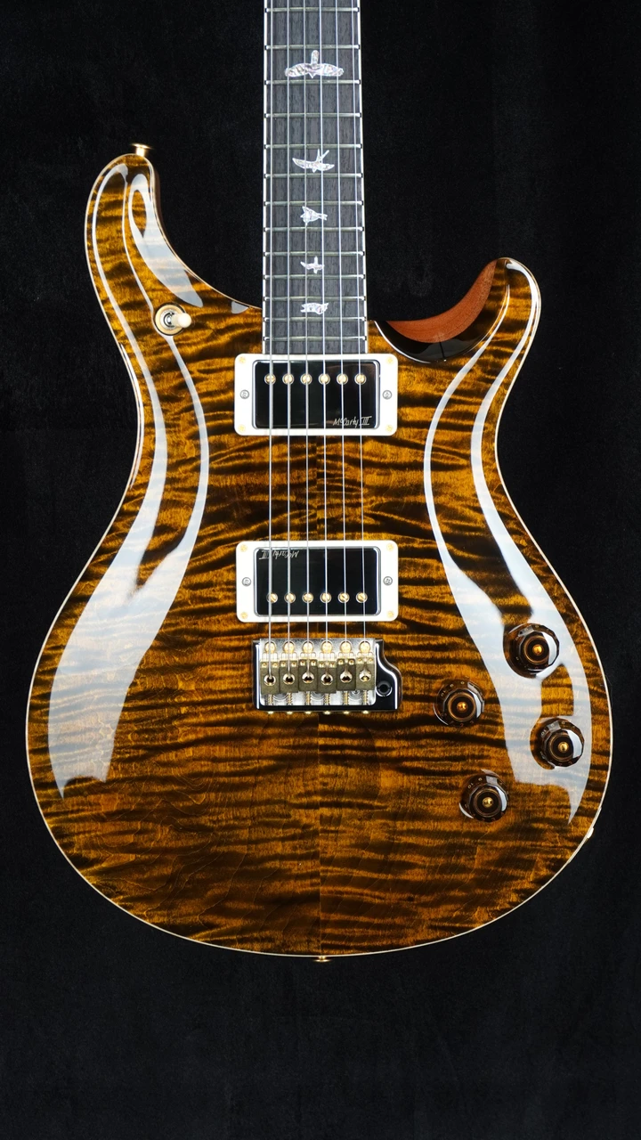 PRS Signature Dealer Exclusive McCarty 594 Tremolo in Tiger Eye - Front Close