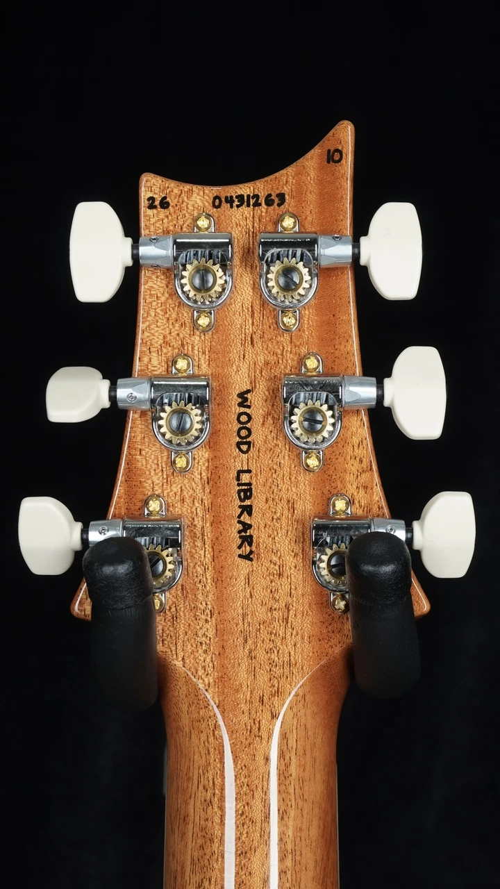 PRS Signature Dealer Exclusive McCarty 594 Tremolo in Tiger Eye - Headstock Back