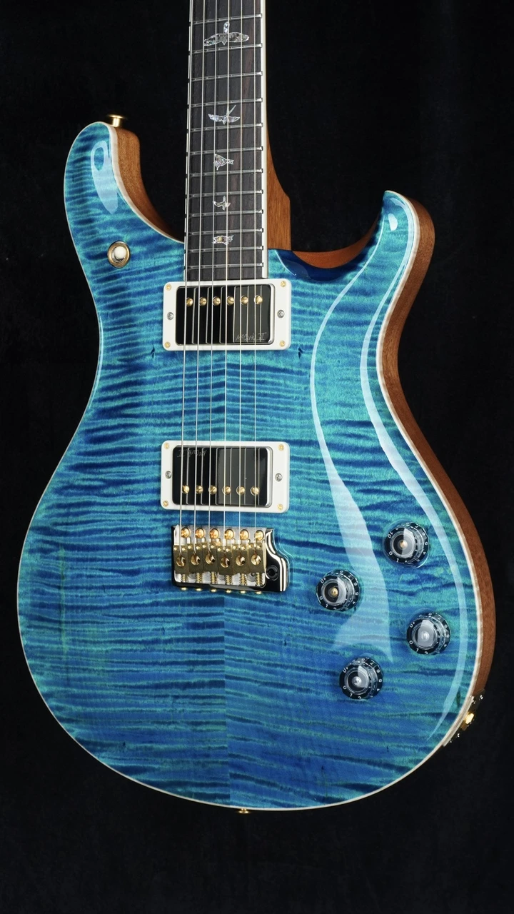 PRS Signature Dealer Exclusive McCarty 594 Tremolo in Laguna - Quarter Close