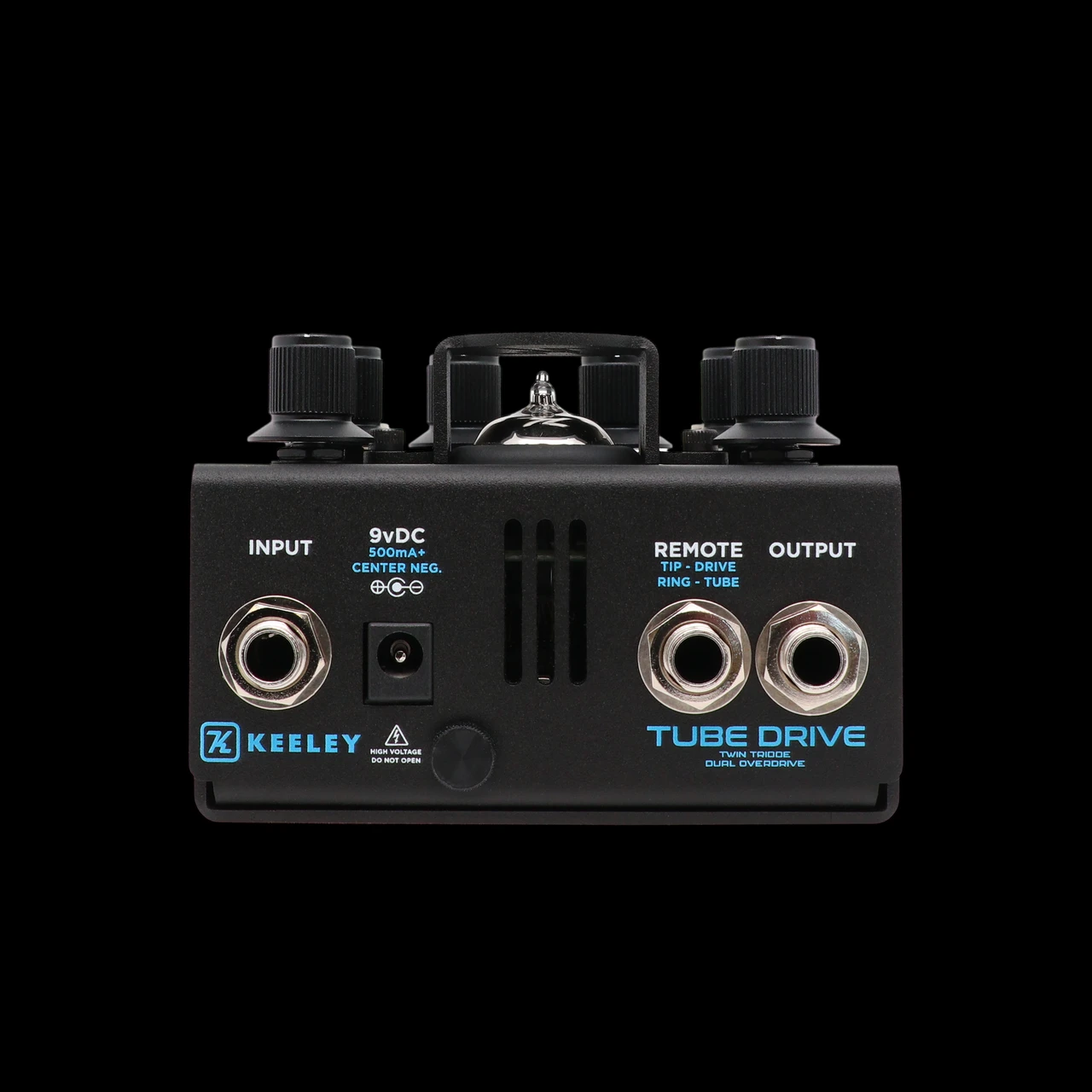 Keeley Tube Drive Twin Triode Dual Overdrive Pedal Jacks