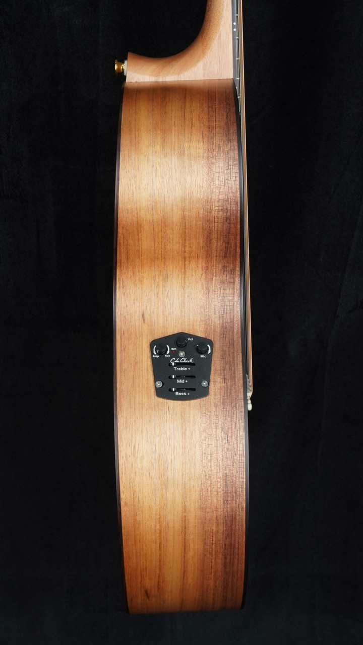 Cole Clark Angel 2EC - All Blackwood w/ Rosewood Fretboard Left Side