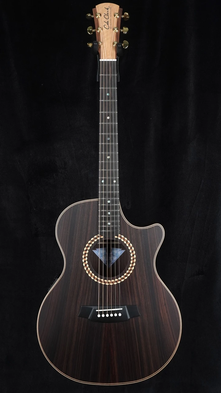 Cole Clark Recording Series Angel 2EC - All Rosewood Front Whole