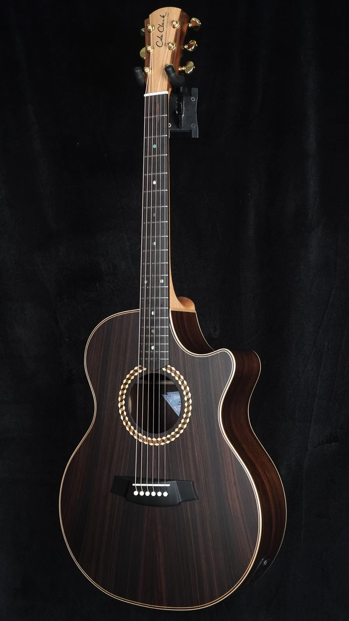 Cole Clark Recording Series Angel 2EC - All Rosewood Quarter Whole