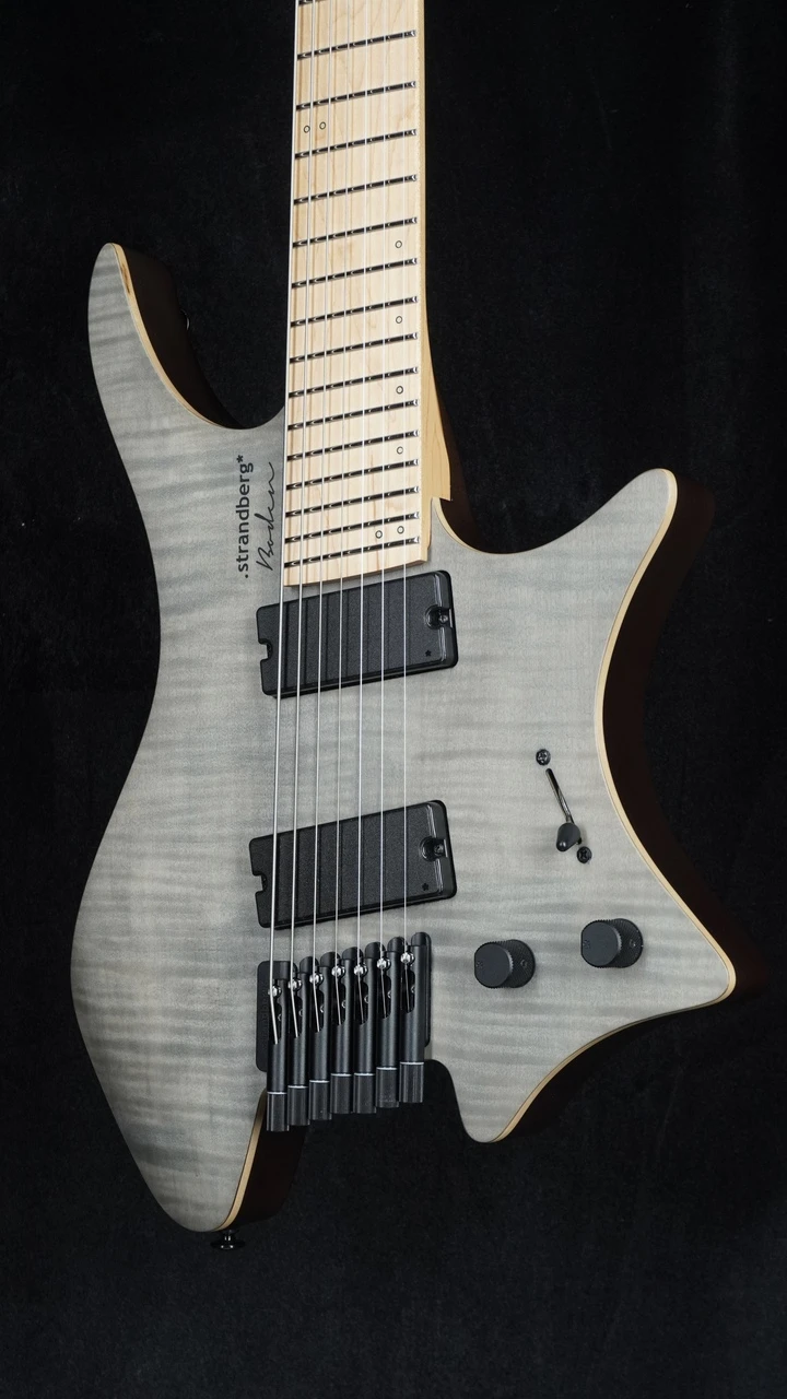 Preowned Strandberg Boden Standard NX 7 in Charcoal Quarter Close