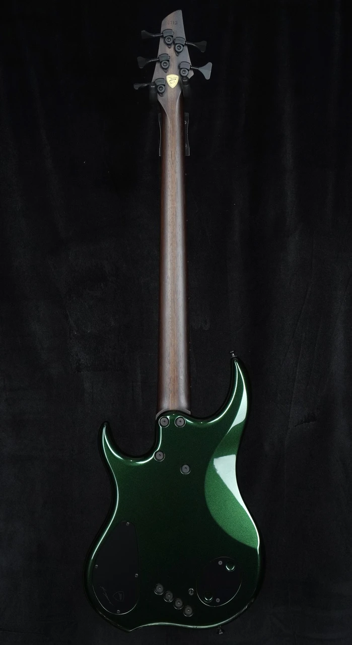 Dingwall Custom Shop Z1 5-String Bass - Dark Candy Green Gloss Back Whole