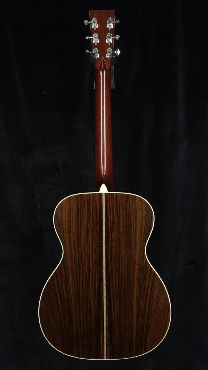 Preowned 2013 Martin 000-28EC Eric Clapton Signature - Sunburst - Back Whole