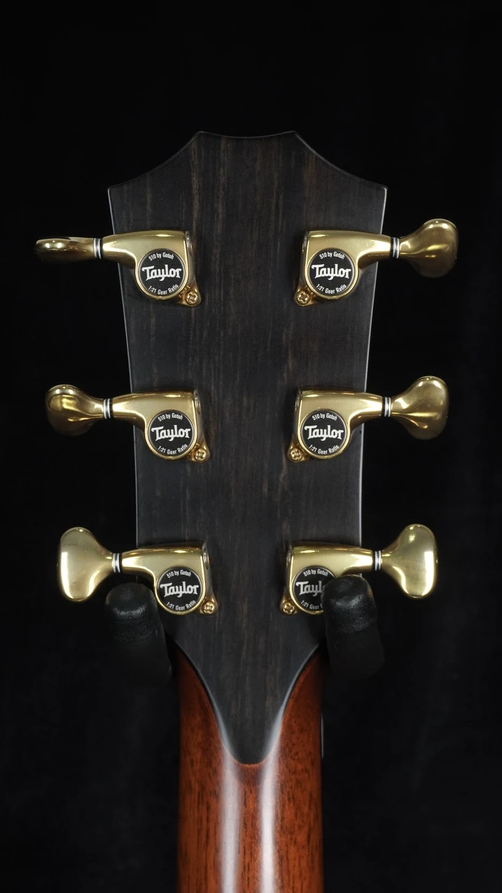 Preowned Taylor Builder's Edition 912ce - Natural - Headstock Back