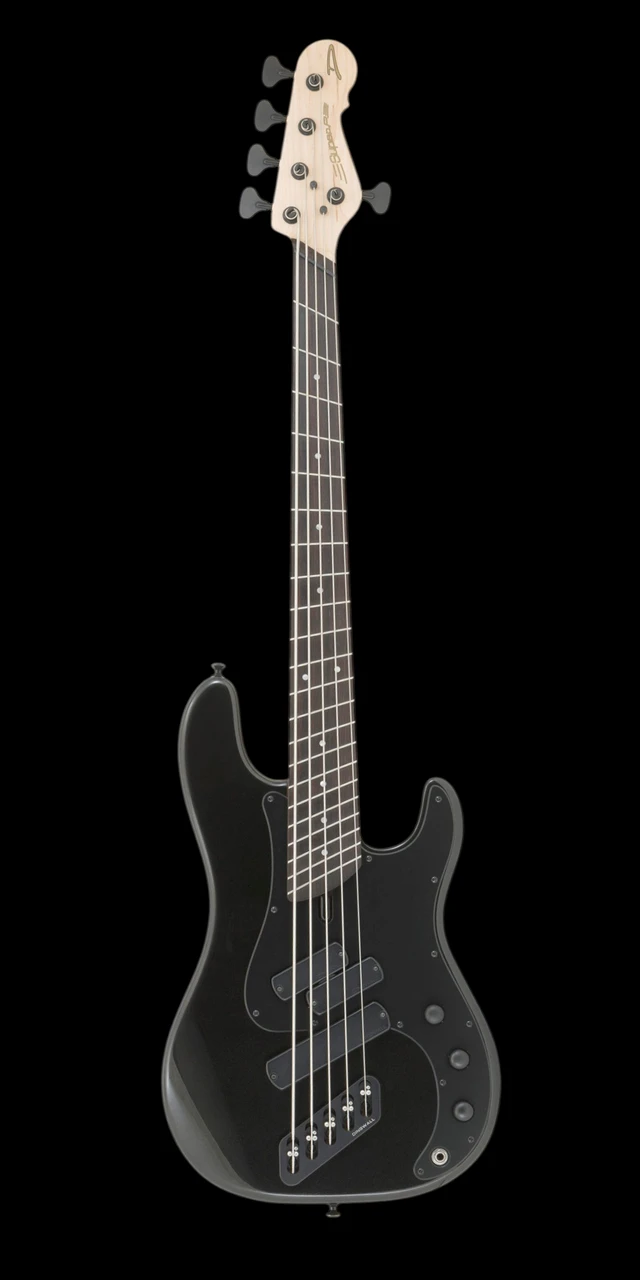 Dingwall SP-1 5-String Bass - Gloss Metallic Black - Front
