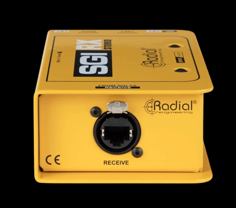 Radial SGI Stereo Studio Guitar Interface Line Driver System - RX Jacks 2