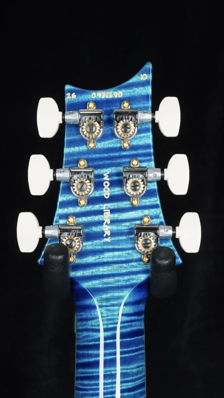 PRS Signature Dealer Exclusive McCarty Tremolo with 408 Switching - Arctic Blue - Headstock Back