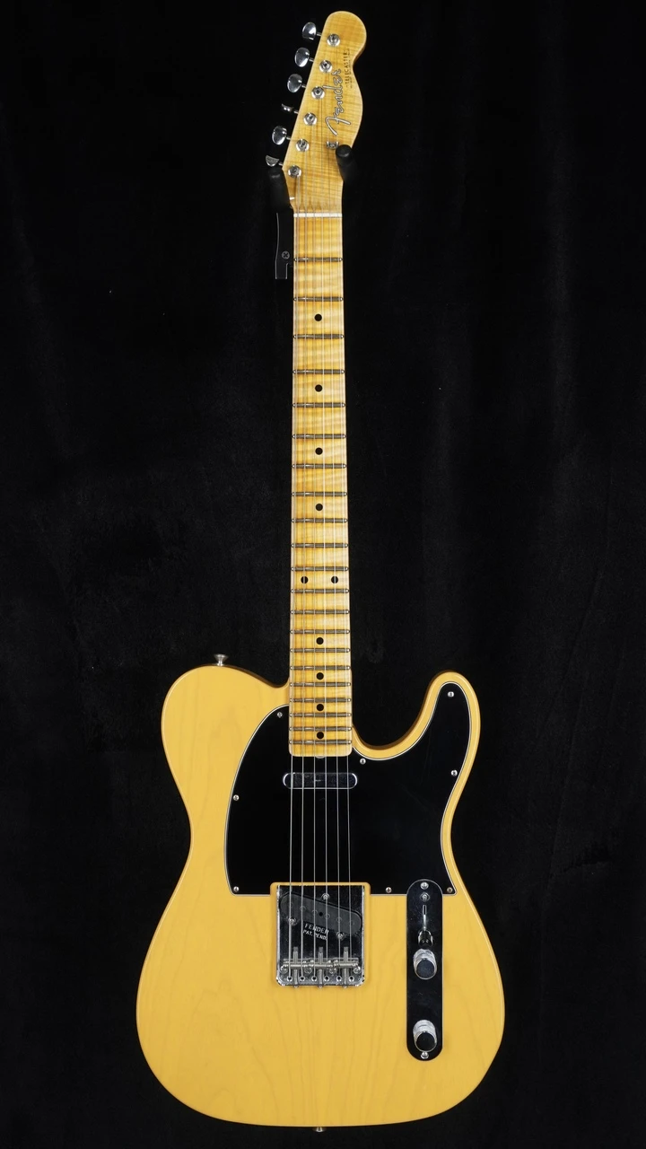 Preowned 2017 Fender Custom Shop WW10 '61 Telecaster - Butterscotch Blonde - Front Whole