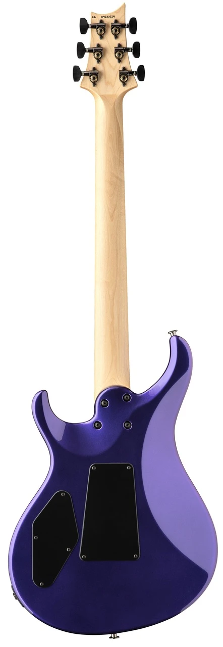 PRS Tekton "Floyd" (natural neck) in Purple Royale - Back Whole