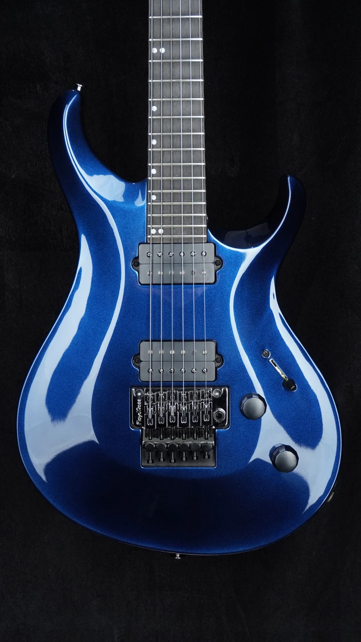 PRS Tekton "Floyd" - Pearl Black (Natural Neck) - Front Close