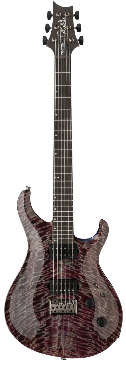PRS Tekton (natural neck) in Violet Tourmaline - Front Whole