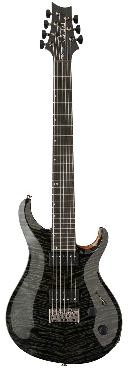 PRS Tekton SVN (natural neck) in Slate Blue - Front Whole