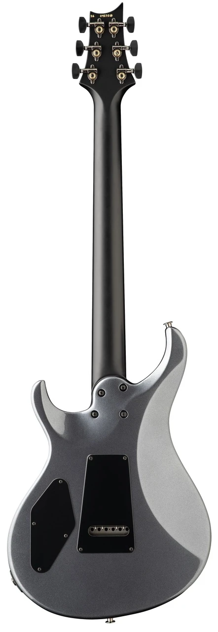 PRS Tekton T in Bloodstone Red (black satin neck) - Back Whole Angle