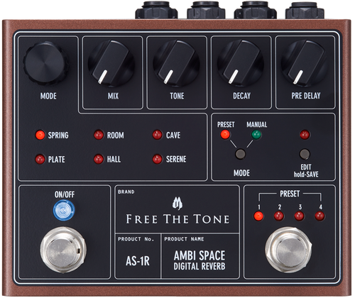 Free The Tone AS-1R Ambi Space Digital Reverb