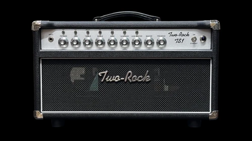 Two-Rock TS1 100w Head in Black with Silver Chassis and Knobs