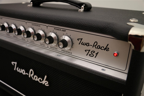 Two-Rock TS1 Head in Black with Silver Chassis and Knobs
