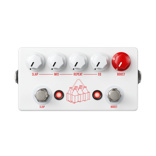 ギター JHS Pedals Milkman Delay Boost 2025 JHS Milkman Slapback Delay and Boost Pedal