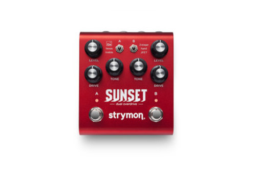 Strymon Sunset Dual Overdrive Pedal Strymon Sunset Dual Overdrive Pedal