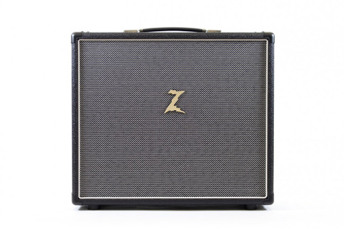 Dr. Z 1x12 Cabinet in Black with Salt and Pepper Grille