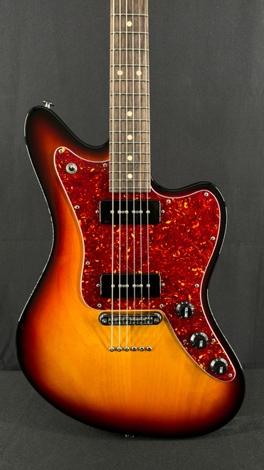 Open Box Demo Suhr Classic JM in 3-Tone Burst with S90 Pickups and TP6 Stoptail Bridge