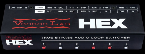 Voodoo Lab HEX True Bypass 6-Loop Audio Switcher
