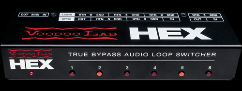 Voodoo Lab HEX True Bypass 6-Loop Audio Switcher