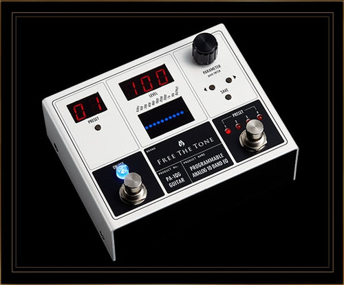 Free The Tone PA-1QA Programmable Analog 10 Band EQ Pedal for