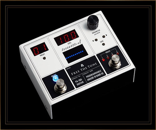Free The Tone PA-1QG Programmable Analog 10 Band EQ Pedal