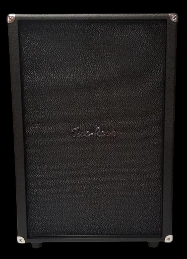 Two-Rock 2x12 Cabinet in Black Bronco with Sparkle Matrix Grille