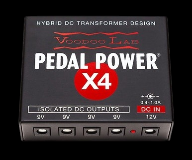 Voodoo Lab Pedal Power X4 Isolated Pedalboard Power Supply