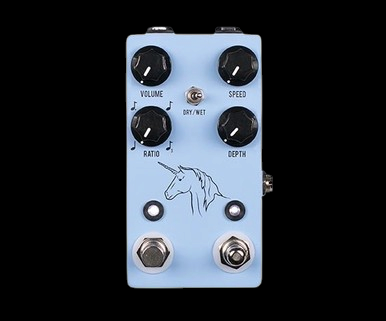 JHS Unicorn v2 Vibe pedal with Tap-Tempo