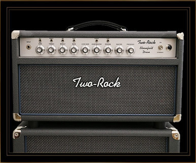 Two-Rock Bloomfield Drive 100/50 Watt Head with Standard Cosmetics and Silver Chassis & Knobs
