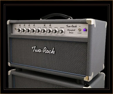 Two-Rock Bloomfield Drive 100/50 Watt Head with Standard Cosmetics and Silver Chassis & Knobs
