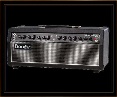 Mesa Boogie Fillmore 50 Tube Guitar Amplifier Head - Black Bronco - Right Angle