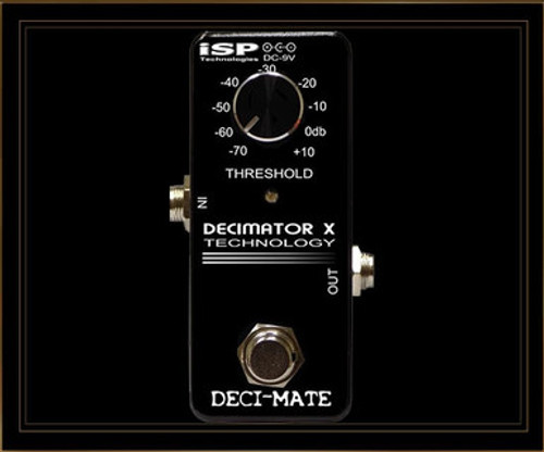 ISP Technologies DECI-MATE Micro Decimator Noise Reduction pedal ISP Technologies DECI-MATE Micro Decimator Noise Reduction pedal