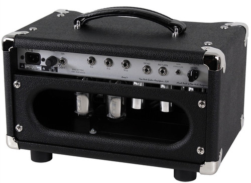 Two-Rock Studio Signature Head in Black with Silver Anodized Chassis