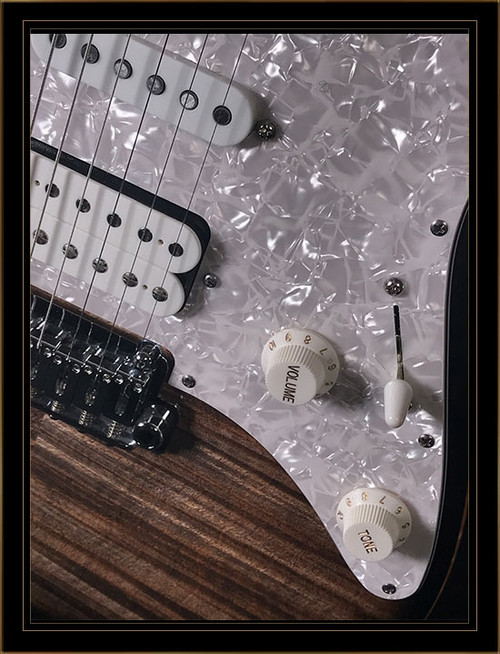 Suhr Standard Plus HSS in Transparent Charcoal with Maple Fingerboard