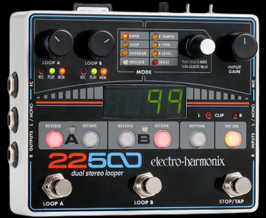Electro Harmonix 22500 Dual Stereo Looper Pedal